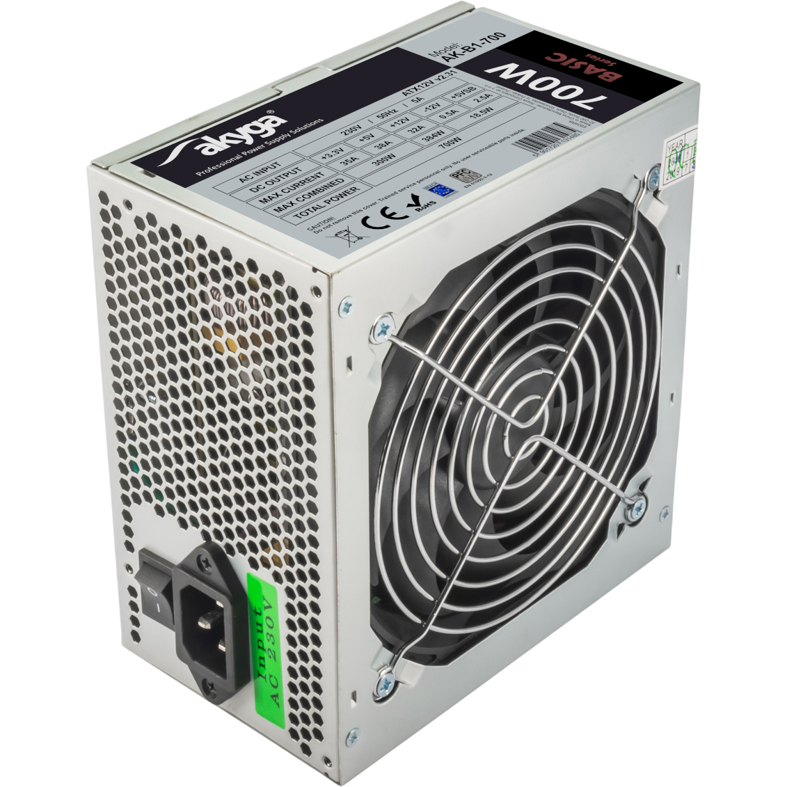 Alimentation électrique 700W Akyga Basic AK-B1-700