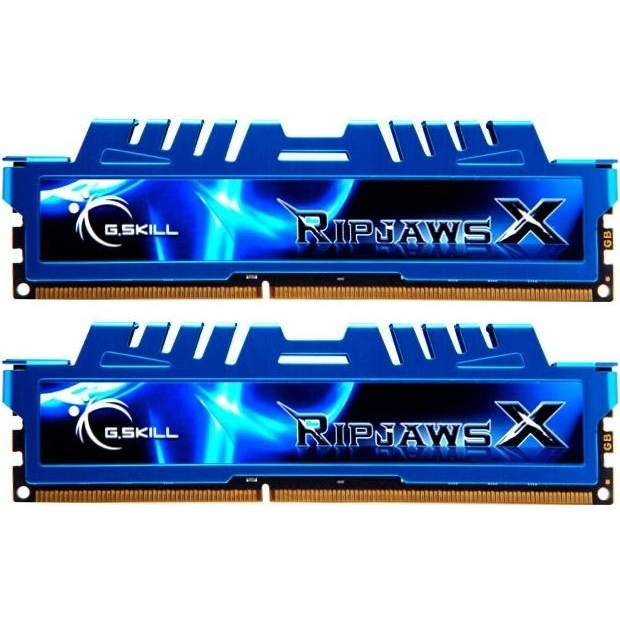 Mémoire vive 16GB DDR-III 2133MHz G.Skill RipjawsX (F3-2133C10D-16GXM) (2x8GB KIT)