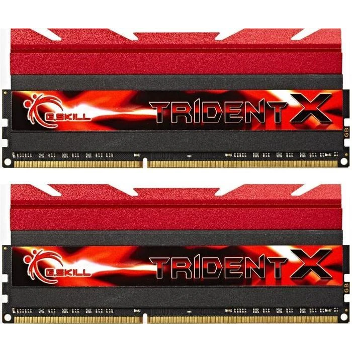 Mémoire vive 16GB DDR-III 2400MHz G.Skill TridentX (F3-2400C10D-16GTX) (2x8GB KIT)
