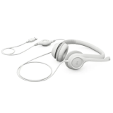 Casque audio Logitech Stereo Headset H390 White (981-001286)