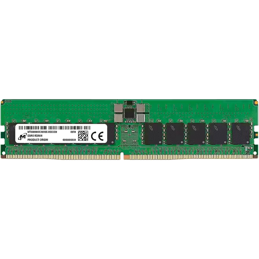 Mémoire vive 32GB DDR5 6400MHz Micron ECC Reg (MTC20F2085S1RC64BT) OEM