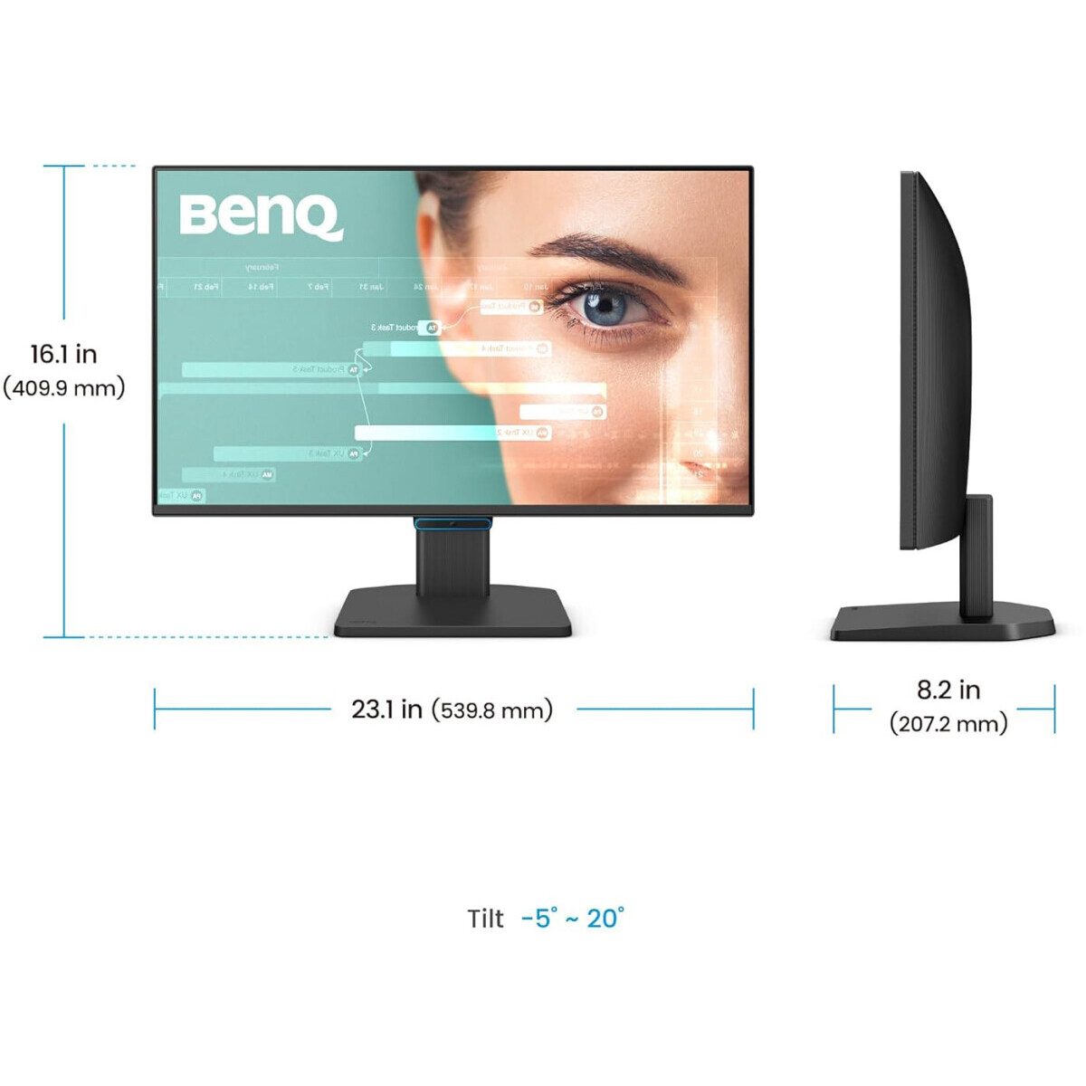 Monitor BenQ 24" GW2490C - photo 5