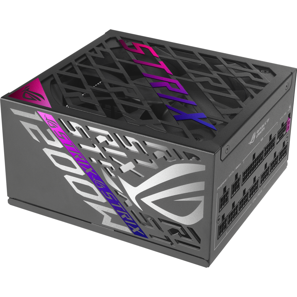 Alimentation électrique 1200W ASUS ROG Strix Platinum (ROG-STRIX-1200P-GAMING-E) - 90YE00W6-B0NA00