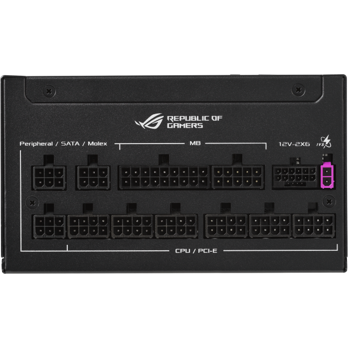 Alimentation électrique 1200W ASUS ROG Strix Platinum (ROG-STRIX-1200P-GAMING-E) - 90YE00W6-B0NA00 - photo 10