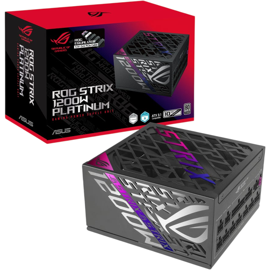 Alimentation électrique 1200W ASUS ROG Strix Platinum (ROG-STRIX-1200P-GAMING-E) - 90YE00W6-B0NA00 - photo 15