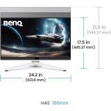 Moniteur BenQ 27" EX271U Mobiuz