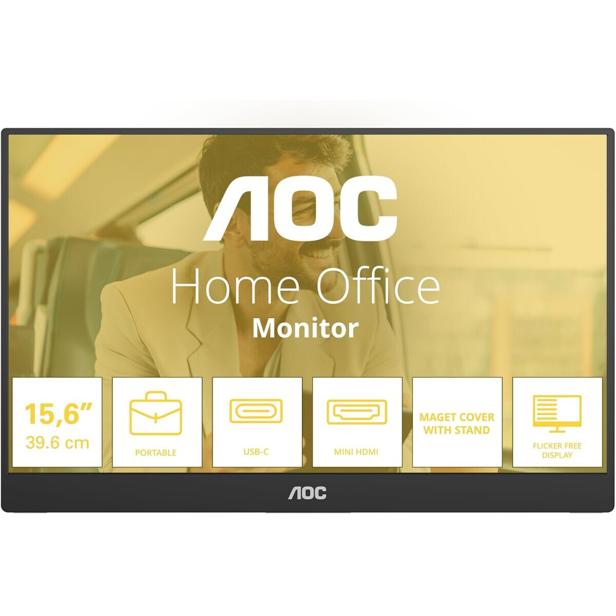 Portable Monitor AOC 16" 16T20E2 - photo 2