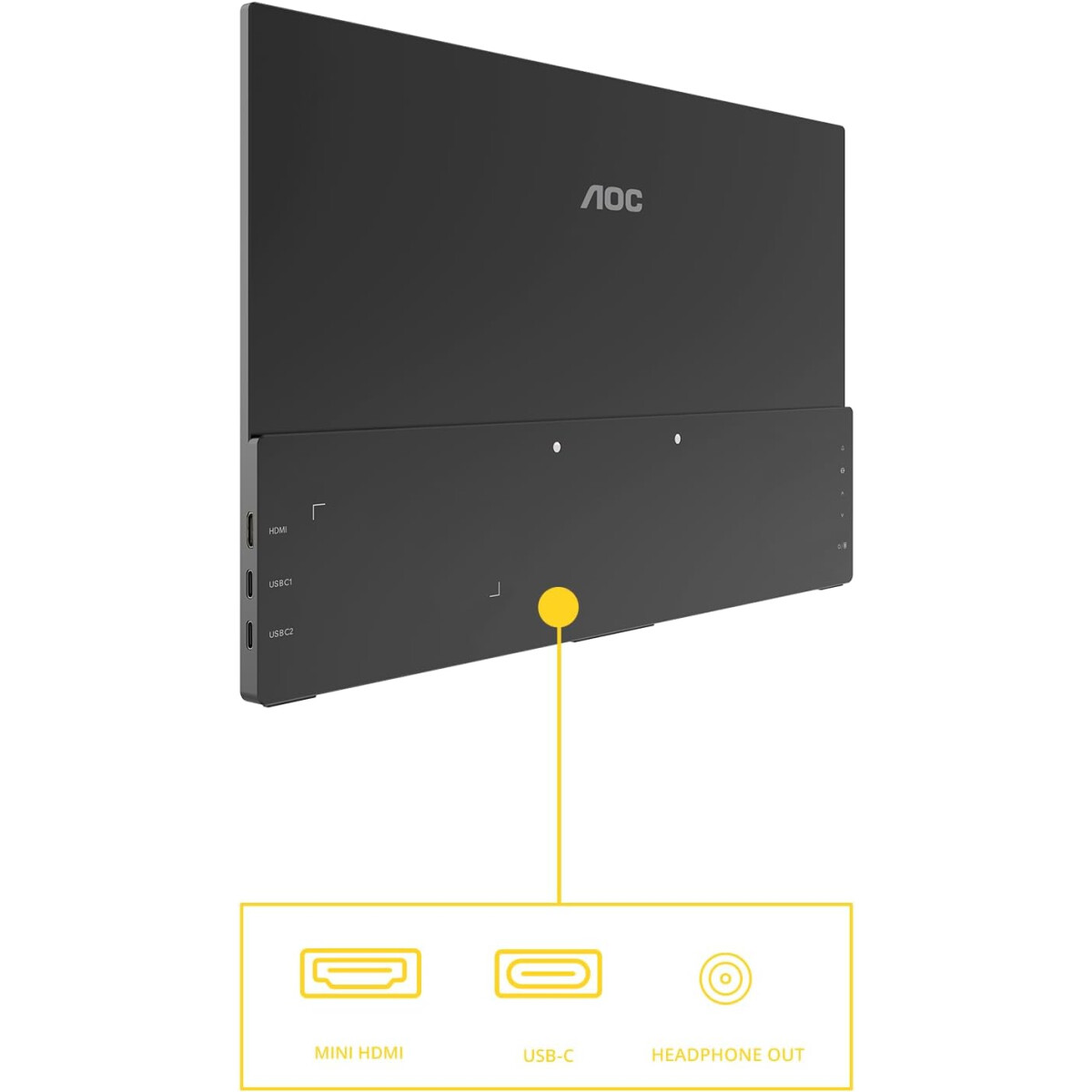 Portable Monitor AOC 16" 16T20E2 - photo 6