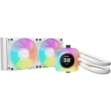 Système de refroidissement liquide Be Quiet Light Loop IO LCD 240mm White (BW035)