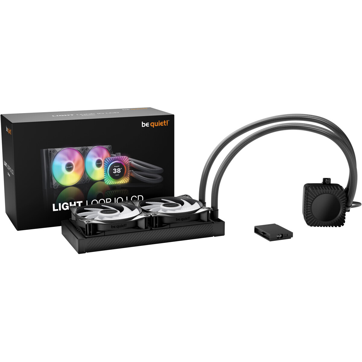 Système de refroidissement liquide Be Quiet Light Loop IO LCD 240mm Black - BW034 - photo 3