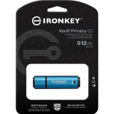 clé USB flash 512GB Kingston IronKey Vault Privacy 50 (IKVP50/512GB)
