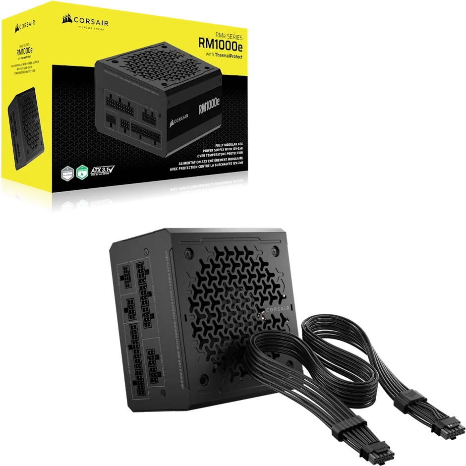 Power Supply 1000W Corsair RM1000e (CP-9020337-EU) - photo 4