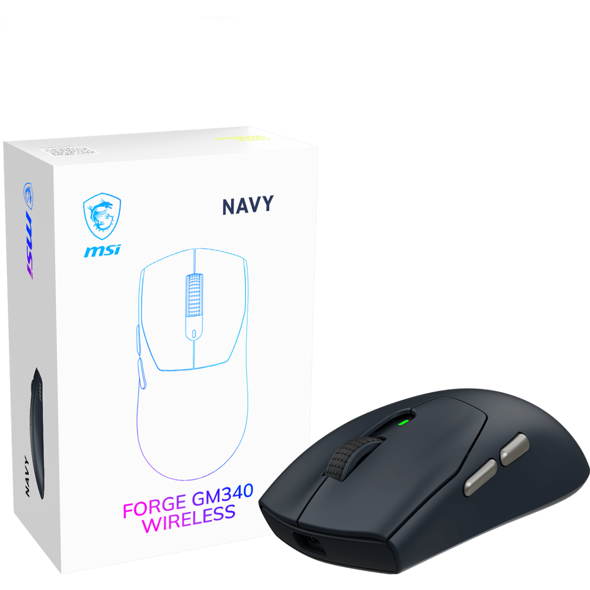 Souris MSI Forge GM340 Wireless Navy - S12-4301790-HH9 - photo 9