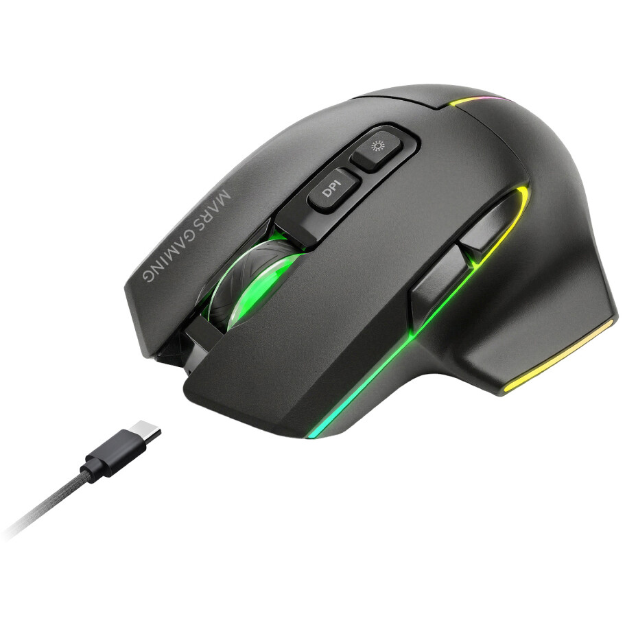 Souris Mars Gaming MMW-Vector RGB Black - MMWVECTOR