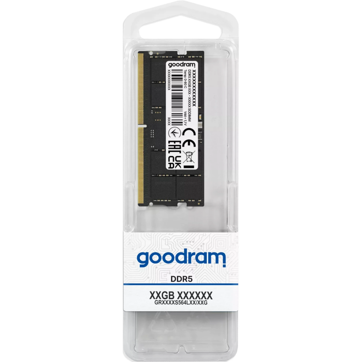 Mémoire vive 32GB DDR5 4800MHz GOODRAM SO-DIMM (GR4800S564L40/32G) - photo 4
