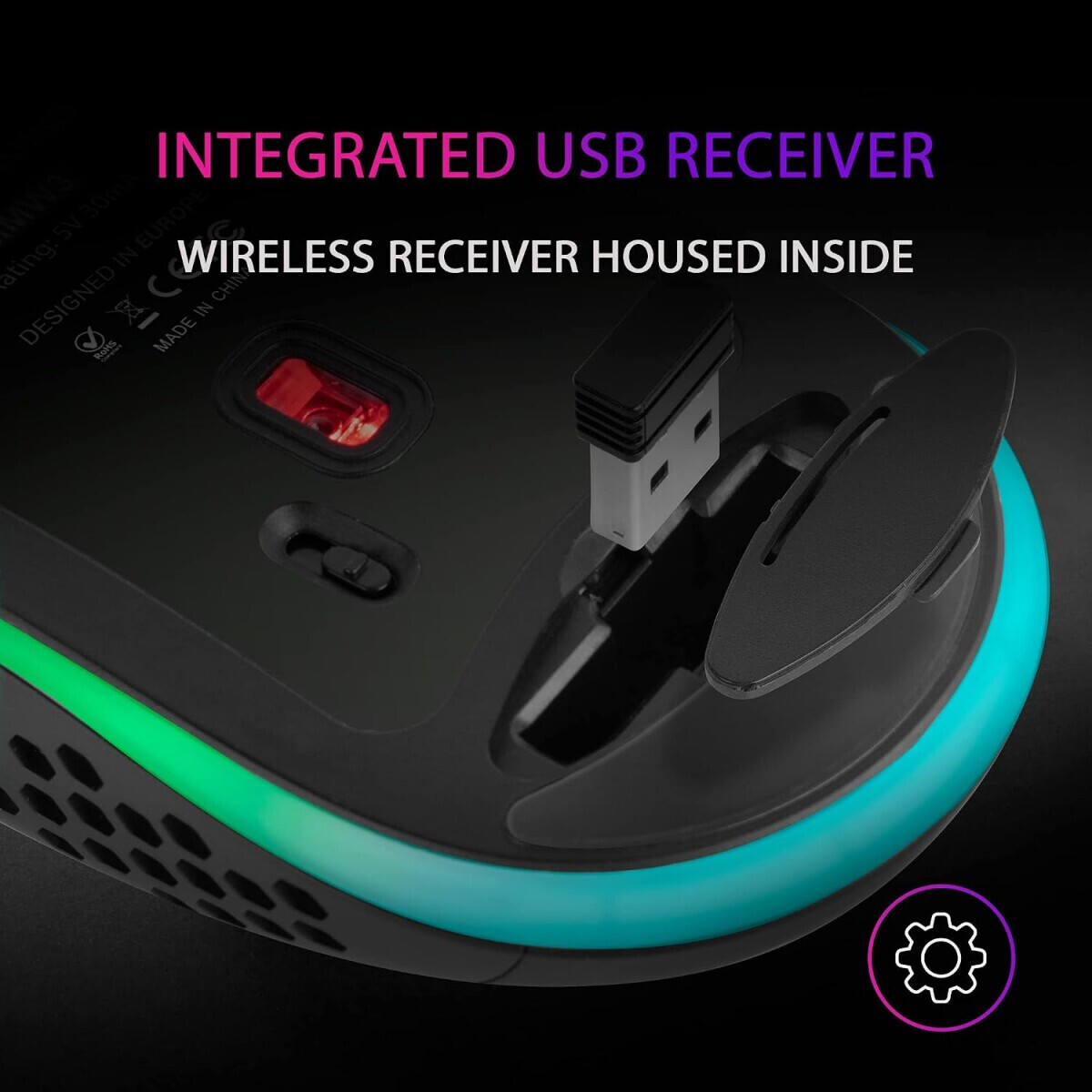 Mouse Mars Gaming MMW3 RGB Black - photo 3