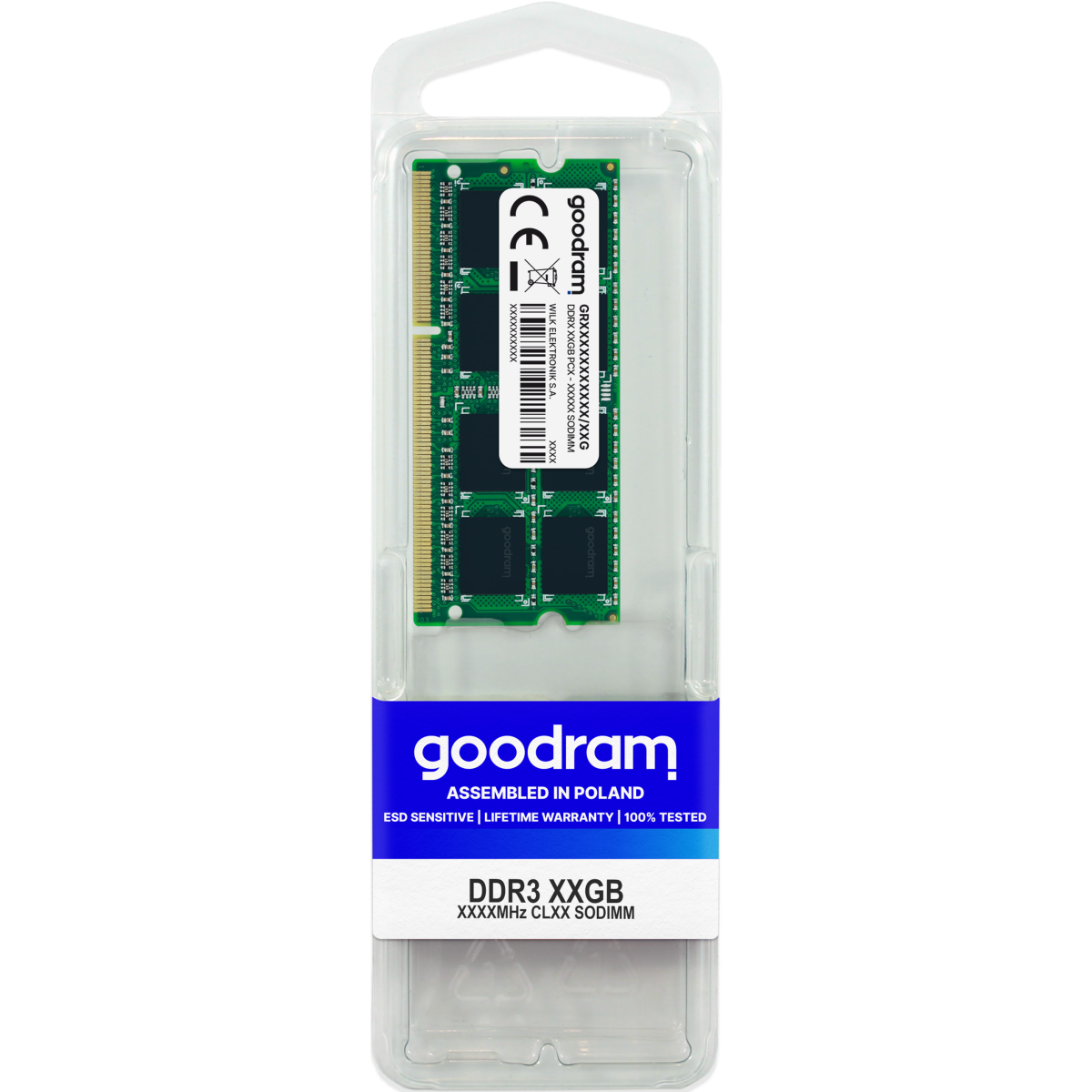 Mémoire vive 4GB DDR-III 1600MHz GOODRAM SO-DIMM (GR1600S3V64L11S/4G) - photo 3