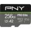 Carte mémoire 256GB MicroSD PNY PRO Elite + SD adapter (P-SDU256V32100PRO-GE)