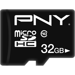 Carte mémoire 32GB MicroSD PNY Performance Plus + SD adapter (P-SDU32G10PPL-GE) - photo 2