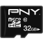 Carte mémoire 32GB MicroSD PNY Performance Plus + SD adapter (P-SDU32G10PPL-GE) - photo 2