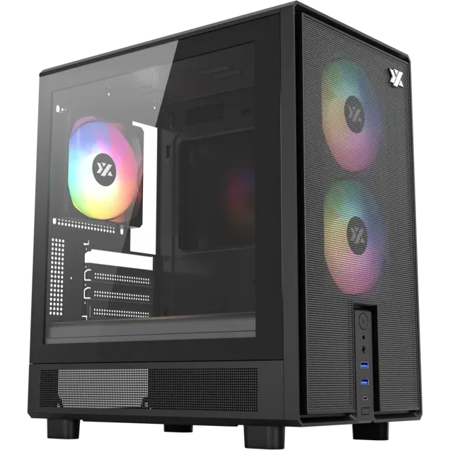 Boîtier XYZ ATOM Black - X-CS-ATOM-B