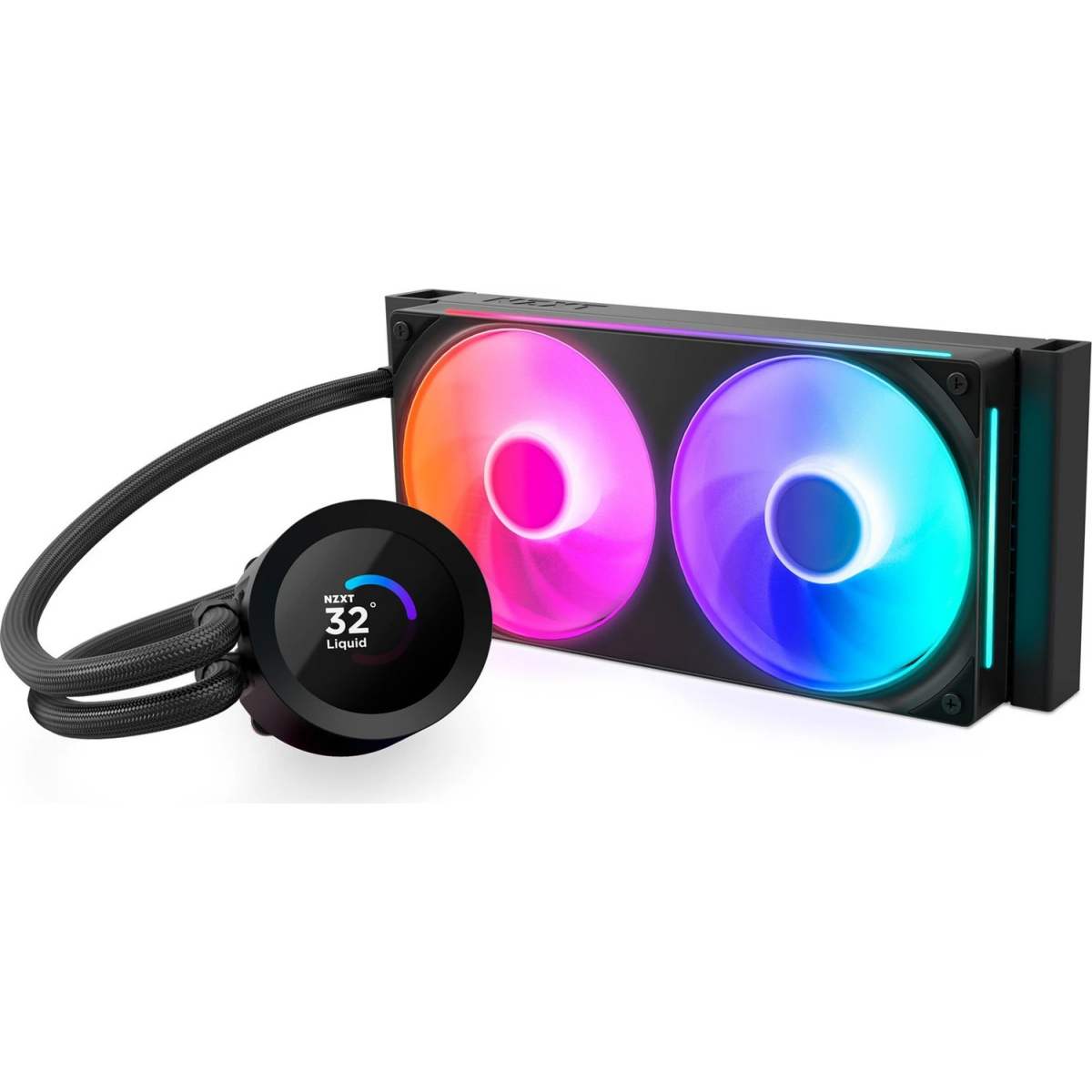 Système de refroidissement liquide NZXT Kraken Plus 240 RGB Black (RL-KR240-B2)