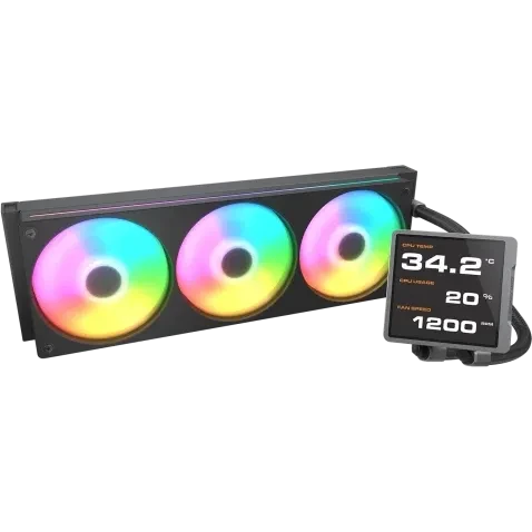 Système de refroidissement liquide Cougar Poseidon Vistek Pro ARGB 360 Black - CGR-PSDVPRGB-B-360
