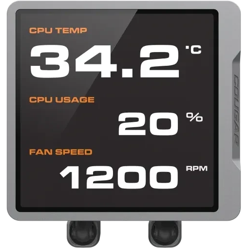 Système de refroidissement liquide Cougar Poseidon Vistek Pro ARGB 360 Black - CGR-PSDVPRGB-B-360 - photo 4