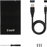 Boîtier externe pour disque dur TooQ TQE-2522B Black
