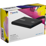 Boîtier externe pour disque dur TooQ TQE-2524B Black