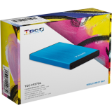Boîtier extérieur pour disque dur TooQ TQE-2527BL Blue