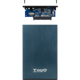 Boîtier externe pour disque dur TooQ TQE-2527PB Pacific Blue