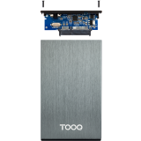 Boîtier externe pour disque dur TooQ TQE-2527G Grey