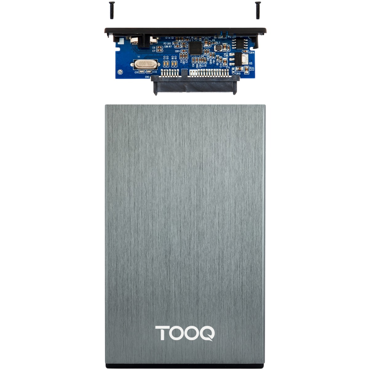 Boîtier externe pour disque dur TooQ TQE-2527G Grey - photo 5