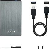 Boîtier externe pour disque dur TooQ TQE-2527G Grey