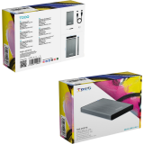 Boîtier externe pour disque dur TooQ TQE-2527G Grey