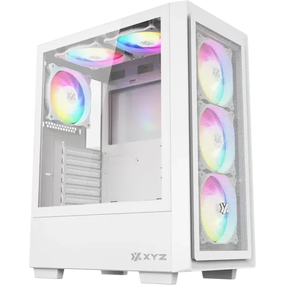 Boîtier XYZ AIRONE 100-X MESH White - X-CS-AIRONE1XM-W