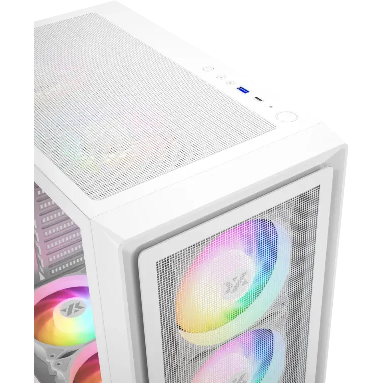 Boîtier XYZ AIRONE 100-X MESH White - X-CS-AIRONE1XM-W - photo 6