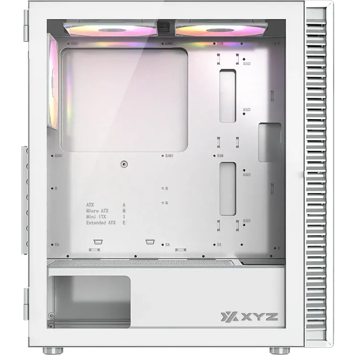 Boîtier XYZ AIRONE 100 MESH White - X-CS-AIRONE1M-W - photo 3