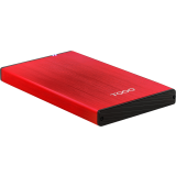 Boîtier externe pour disque dur TooQ TQE-2527R Red