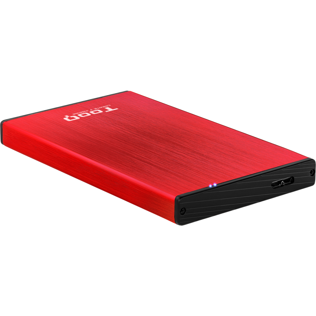 Boîtier externe pour disque dur TooQ TQE-2527R Red - photo 2