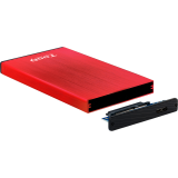 Boîtier externe pour disque dur TooQ TQE-2527R Red
