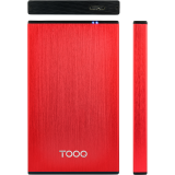 Boîtier externe pour disque dur TooQ TQE-2527R Red