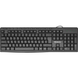 Tastatūra Defender Action HB-719 Black (45719)