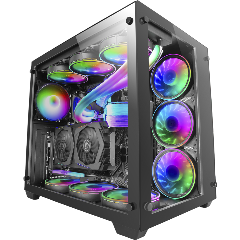 Case Mars Gaming MCV3 Black
