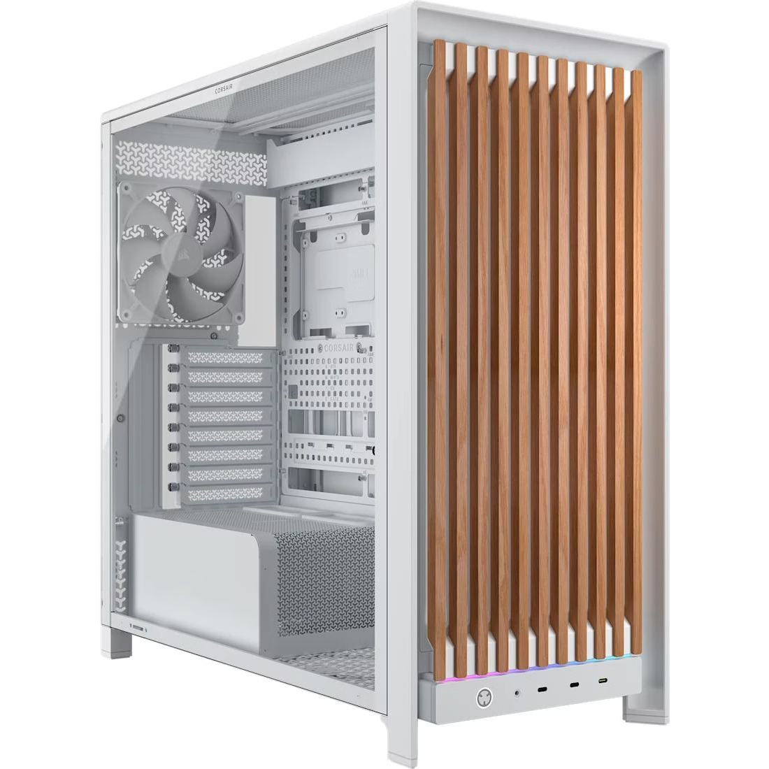 Case Corsair Frame 5000D Wood RS White/Oak (CC-9011354-WW)