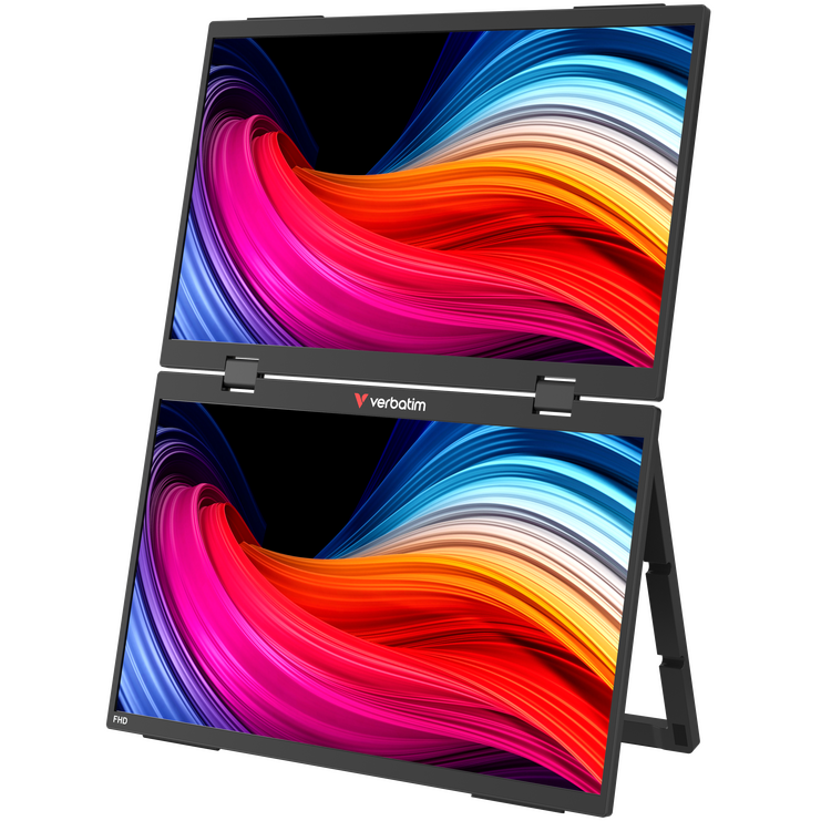 Portable Monitor Verbatim 16" Dual Monitor Essentials (32403)