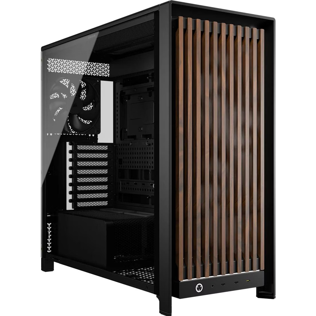 Case Corsair Frame 5000D Wood RS Black/Walnut (CC-9011353-WW)