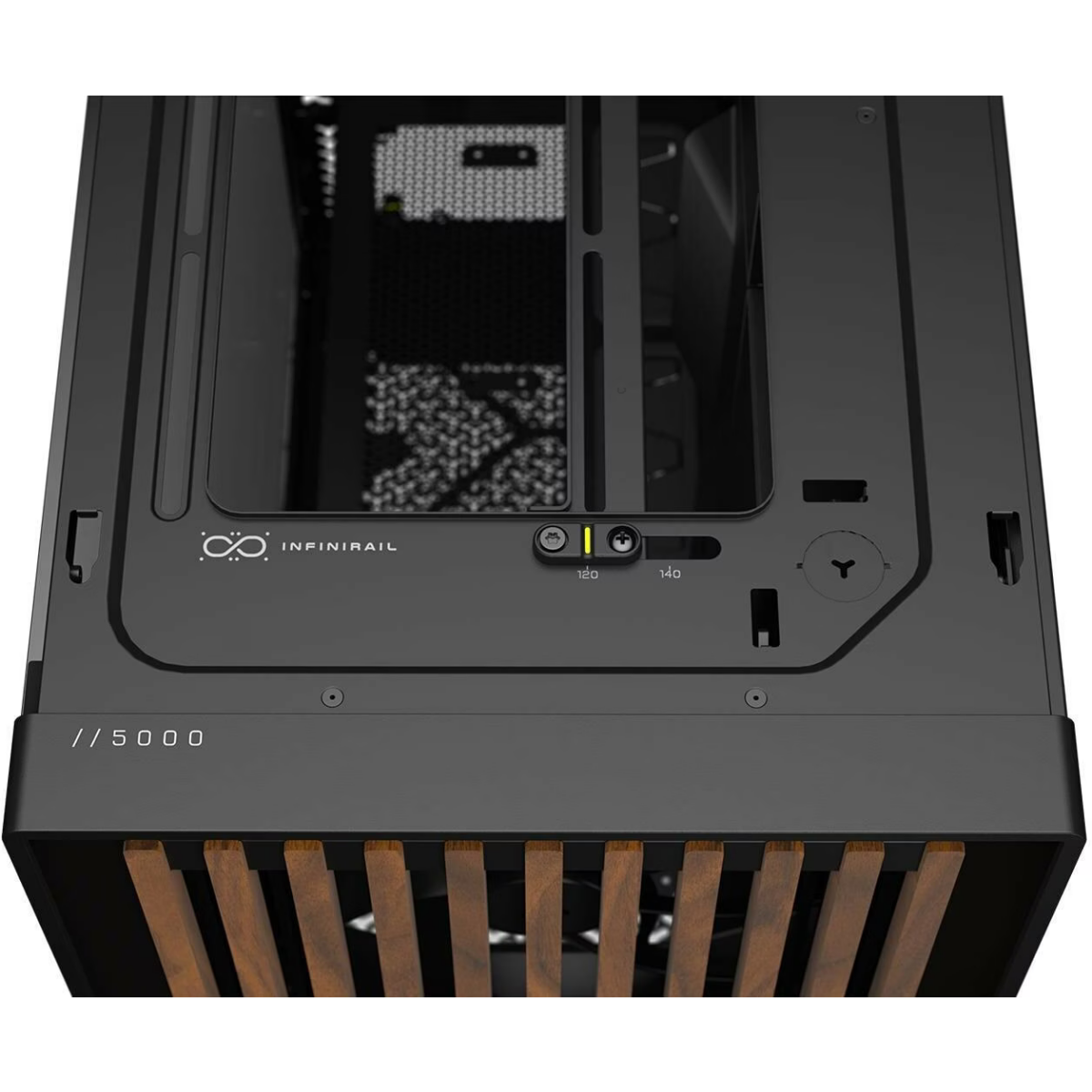 Case Corsair Frame 5000D Wood RS Black/Walnut (CC-9011353-WW) - photo 4