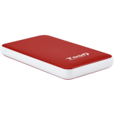 Boîtier externe pour disque dur TooQ TQE-2528R Red